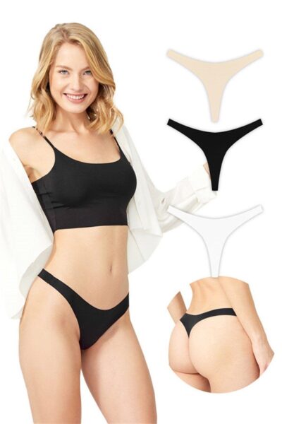 Αόρατο Tanga Laser Cut – Σετ 3 τεμ._CH0610