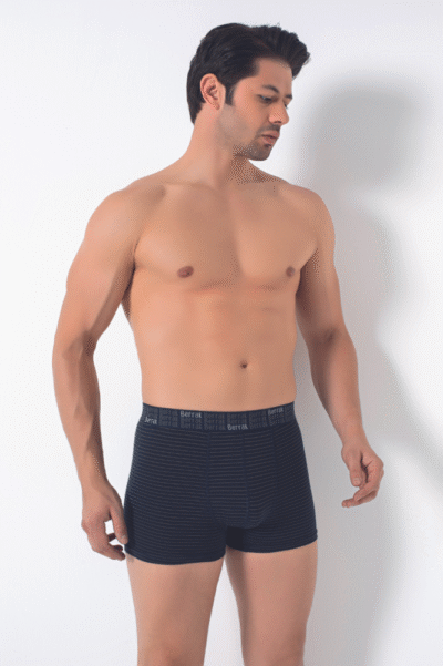 Alternative view of Boxer Berrak STRIPES – Ανδρικό Boxer σε Μαύρο_brk4475